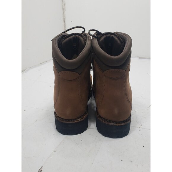 Zamberlan 631 Civetta Leather Hiking Boots Gore TEX Size 13 Taupe Pre Owned - Picture 3 of 8